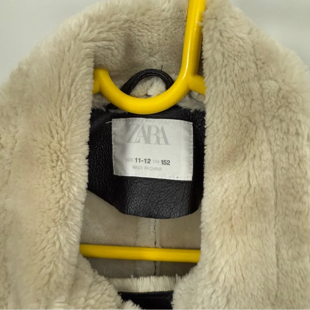 ZARA Faux LEATHER JACKET KIDS SIZE‎ 11–12